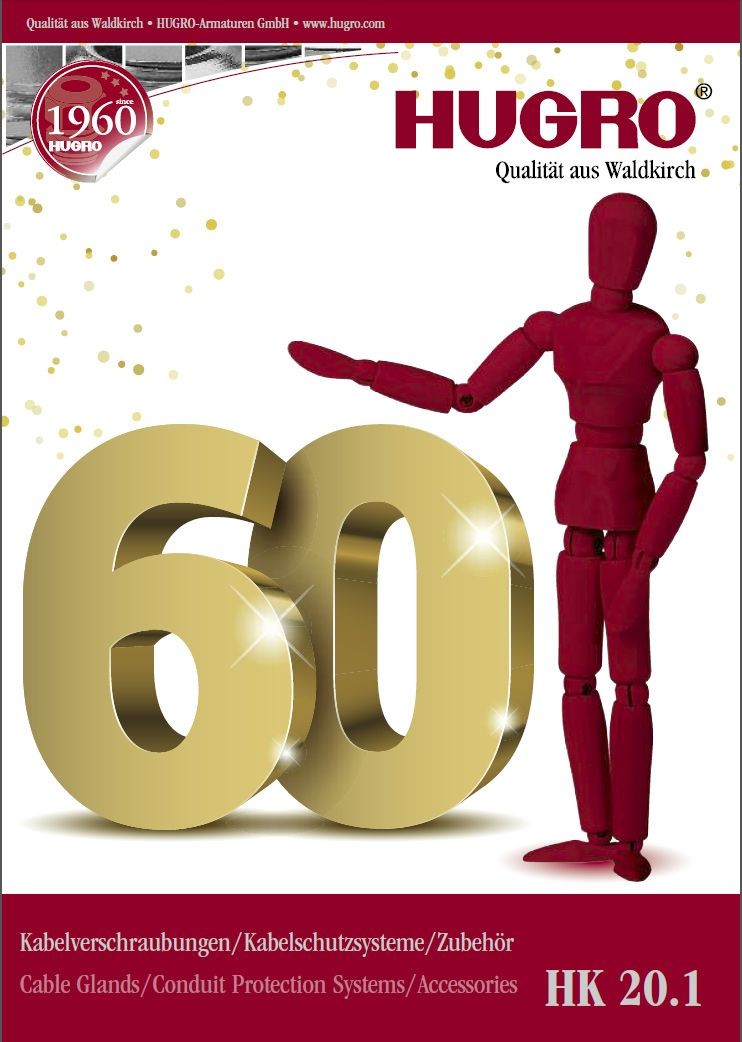 HUGRO Katalog Kabelverschraubungen 2022
